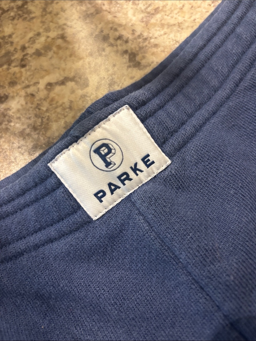 Parke Navy Blue Shorts - Picture 2 of 4